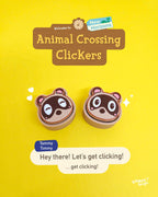 Animal Crossing Clicker | Trinket | Fidget Clicky | Keychain - Masa Crafts Studio