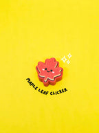 Maple Leaf Clicker | Trinket | Fidget Clicky | Keychain - Masa Crafts Studio