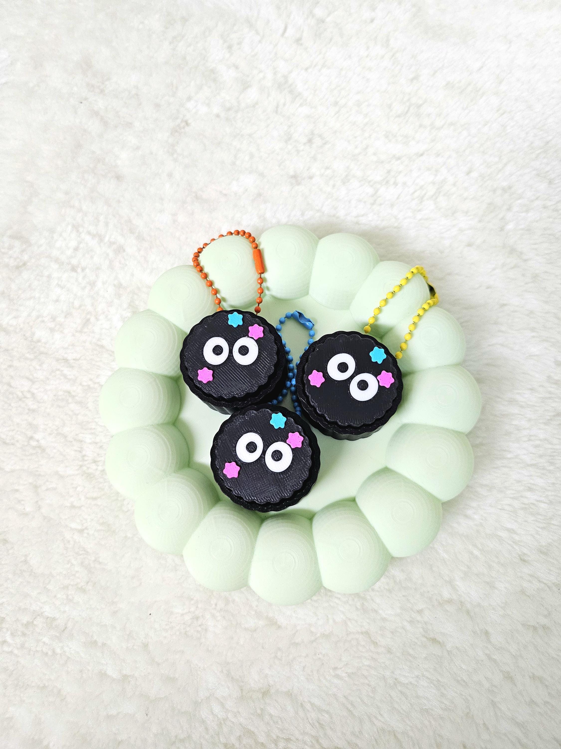 Soot Sprite Clicker | Trinket | Fidget Clicky | Keychain - Masa Crafts Studio
