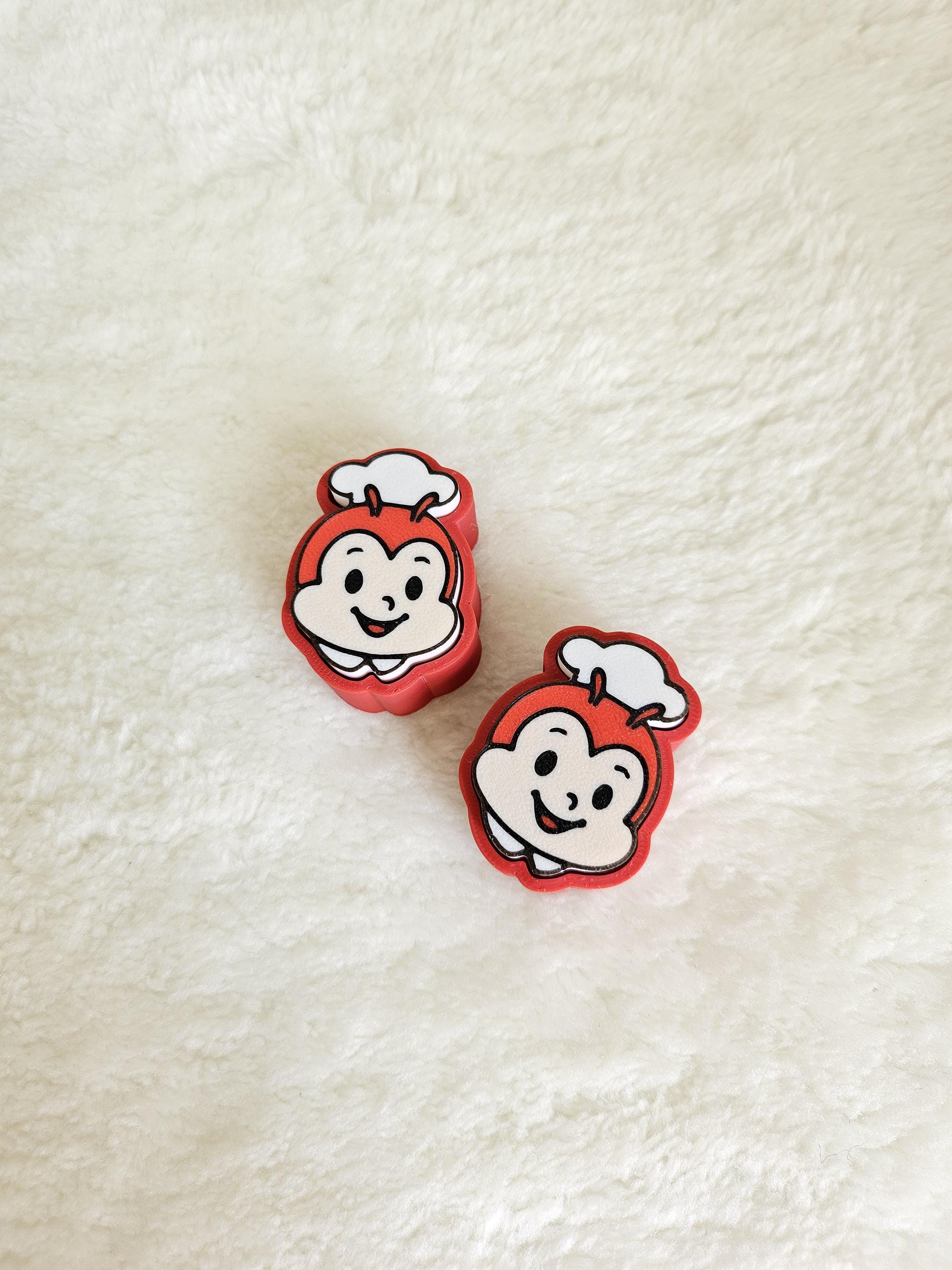 Jollibee Clicker | Trinket | Fidget Clicky | Keychain - Masa Crafts Studio