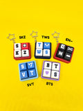 Kpop Keycap Clicker - Boy Groups [Stray Kids, TWS, ENHYPEN, Seventeen, BTS] - Masa Crafts Studio