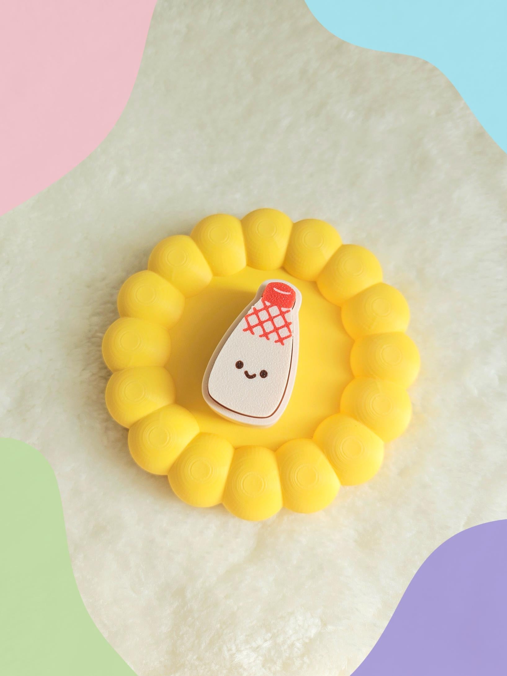 Mayo Clicker | Trinket | Fidget Clicky | Keychain - Masa Crafts Studio