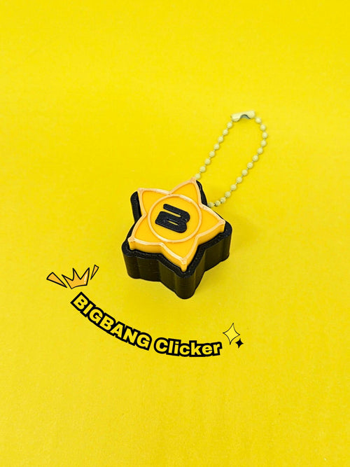BIGBANG Clicker | Trinket | Fidget Clicky | Keychain - Masa Crafts Studio