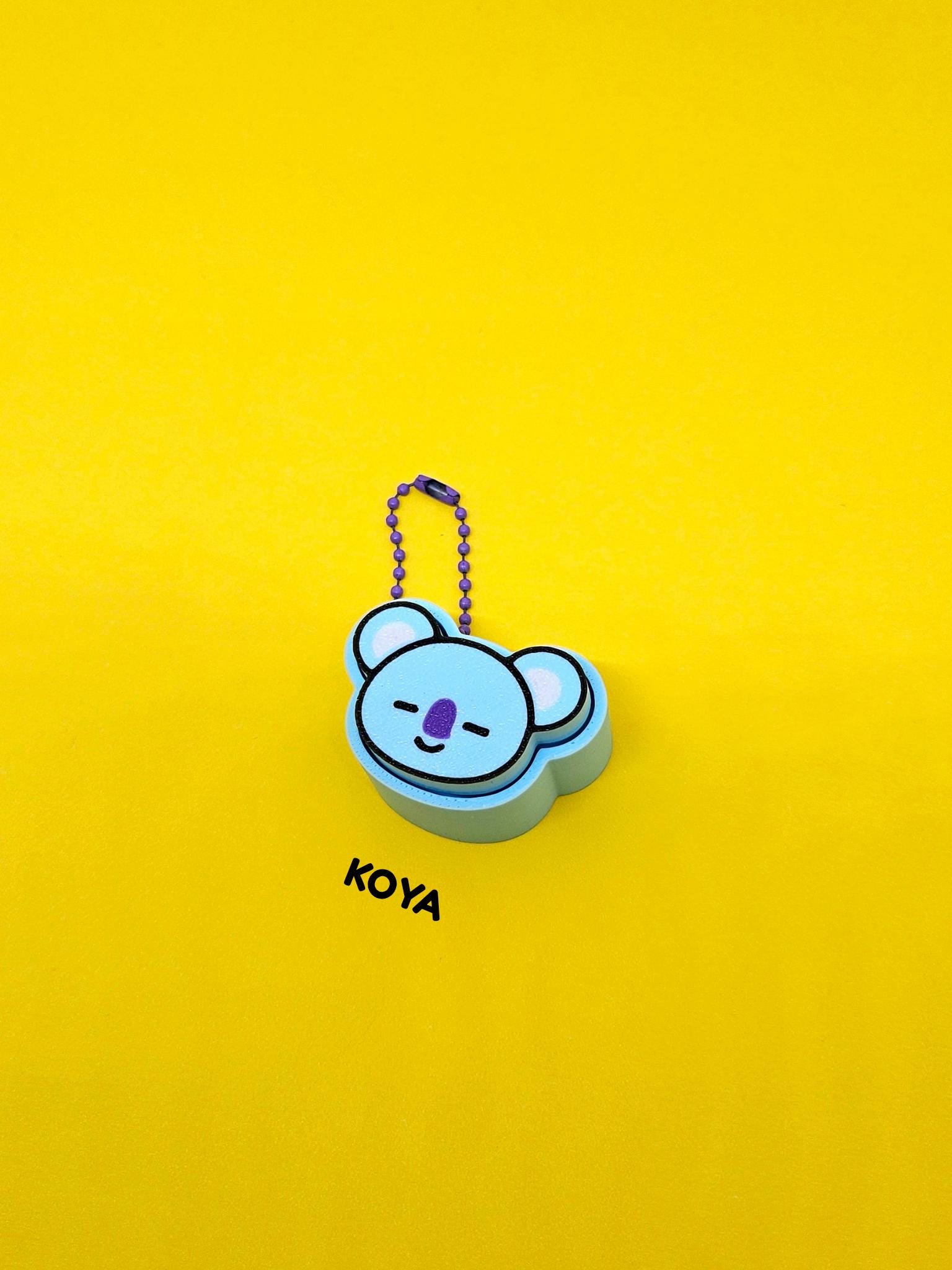 BT21 Clicker | Trinket | Fidget Clicky | Keychain - Masa Crafts Studio