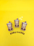 Boba Clicker | Trinket | Fidget Clicky | Keychain - Masa Crafts Studio