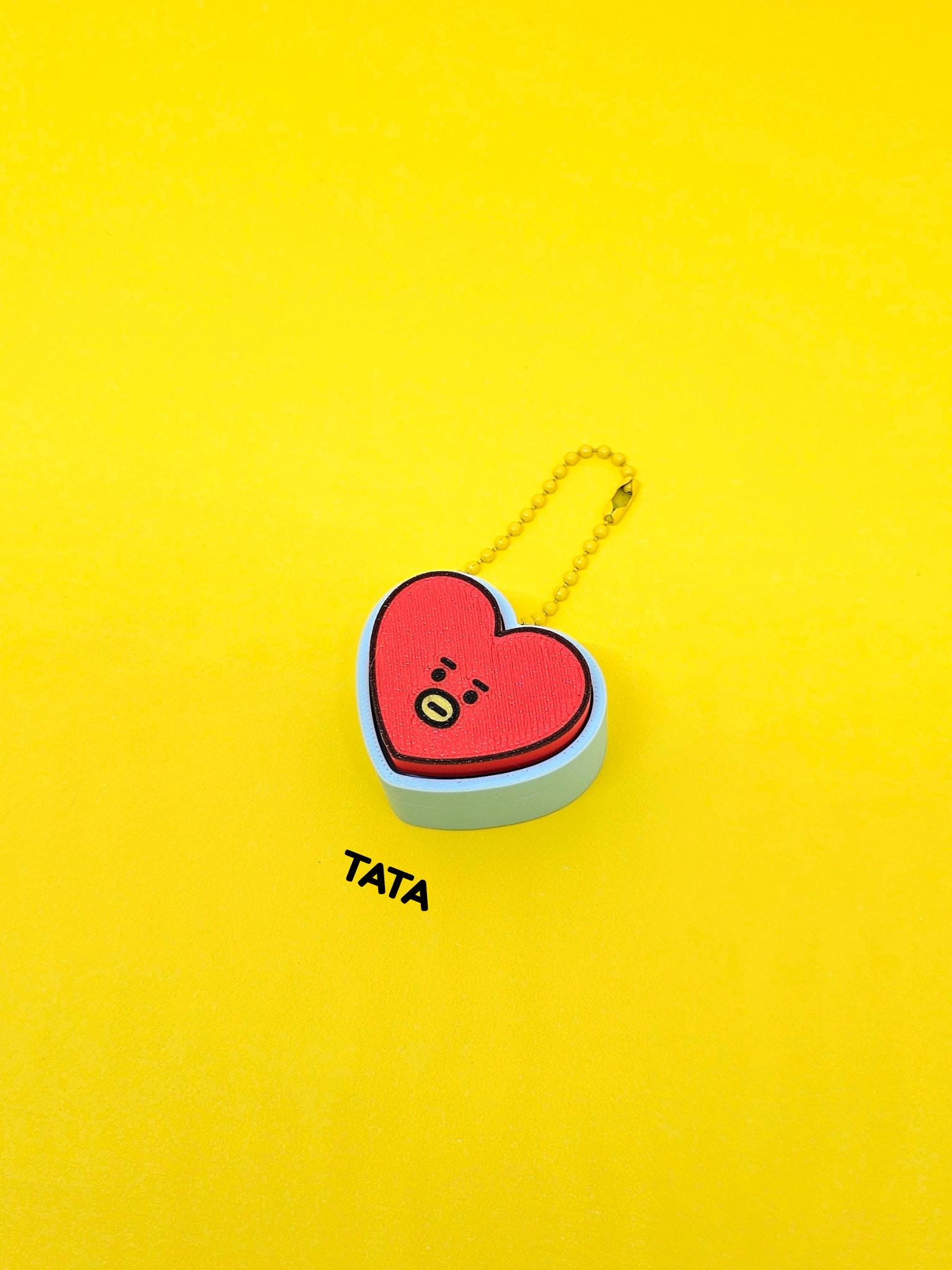 BT21 Clicker | Trinket | Fidget Clicky | Keychain - Masa Crafts Studio