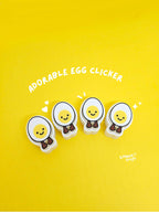 Adorable Egg Clicker | Trinket | Fidget Clicky | Keychain - Masa Crafts Studio