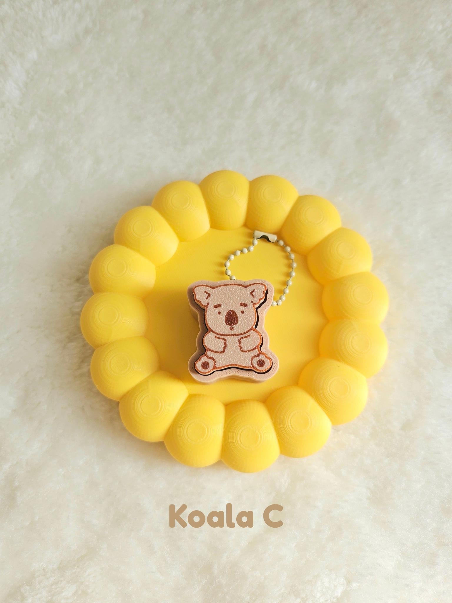 Koala Clicker | Trinket | Fidget Clicky | Keychain - Masa Crafts Studio