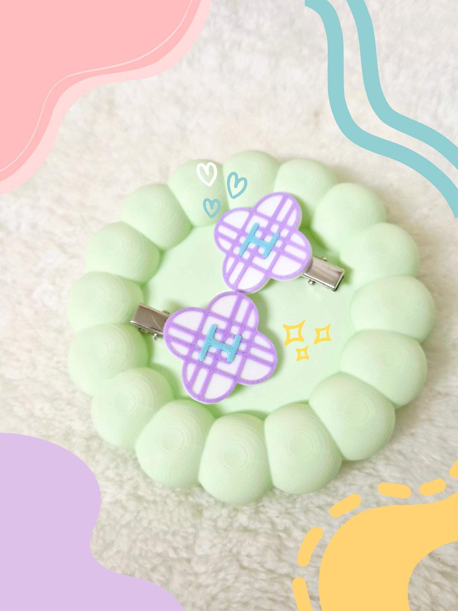 HUNTRIX Hair Clip | Hair Accessories - Masa Crafts Studio