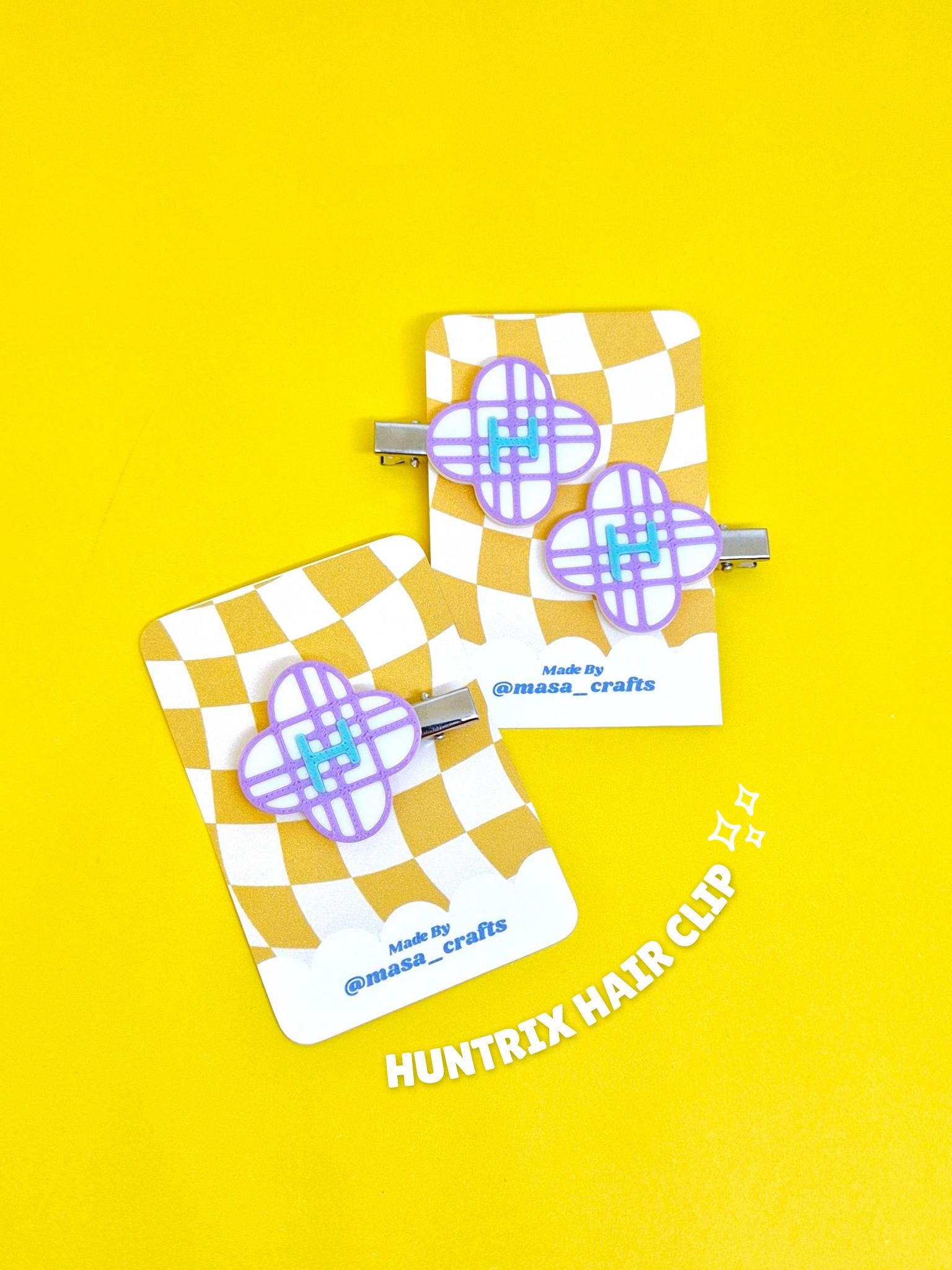 HUNTRIX Hair Clip | Hair Accessories - Masa Crafts Studio