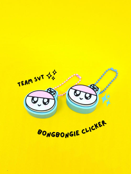 Bongbongie Clicker | Trinket | Fidget Clicky | Keychain - Masa Crafts Studio
