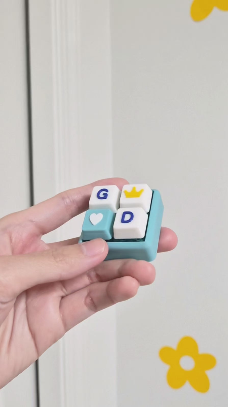 GD Keycap Clicker Keychain
