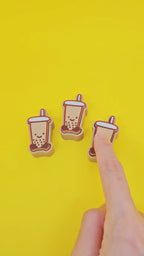 Boba Clicker Keychain