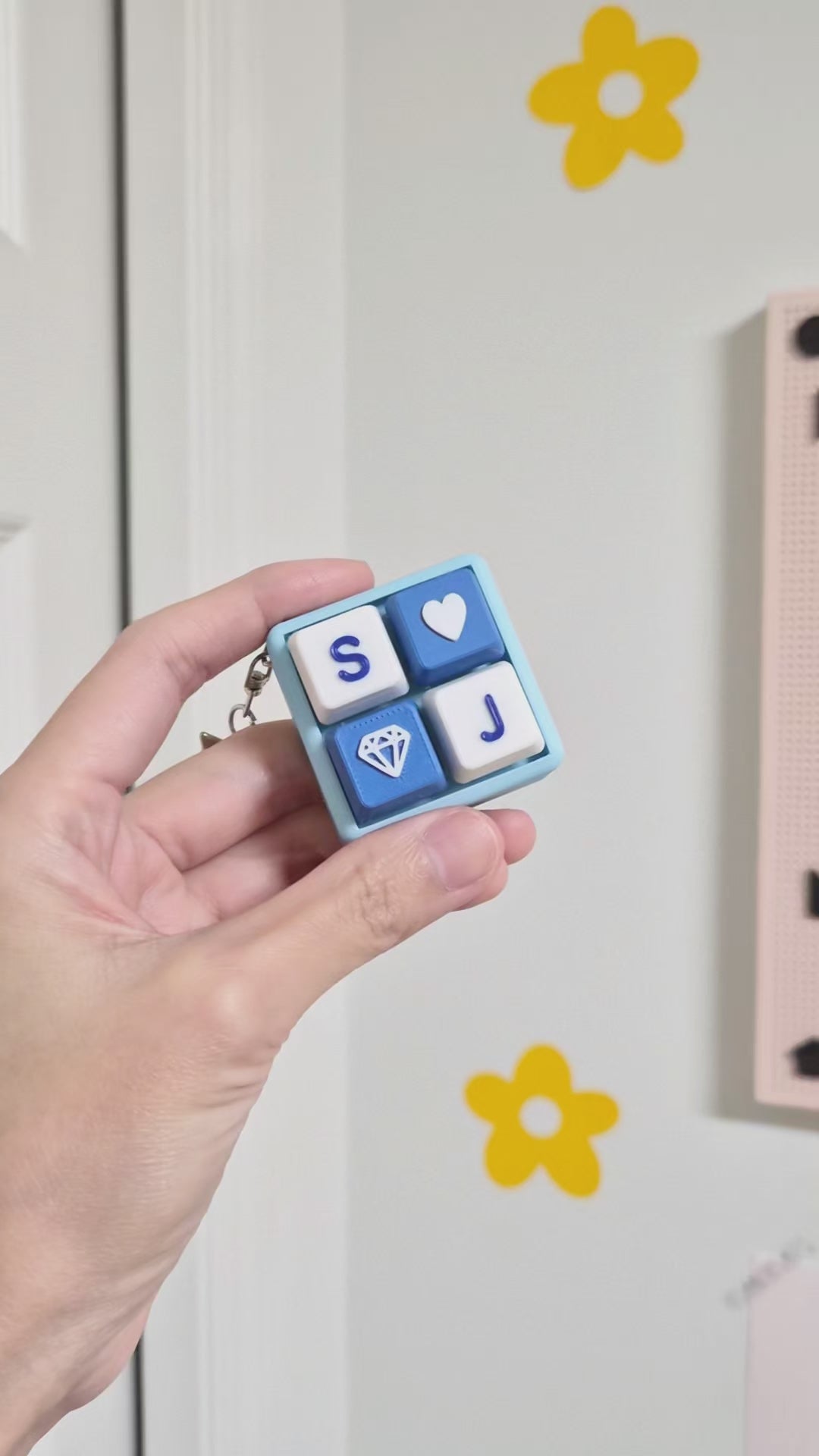 SJ Keycap Clicker Keychain