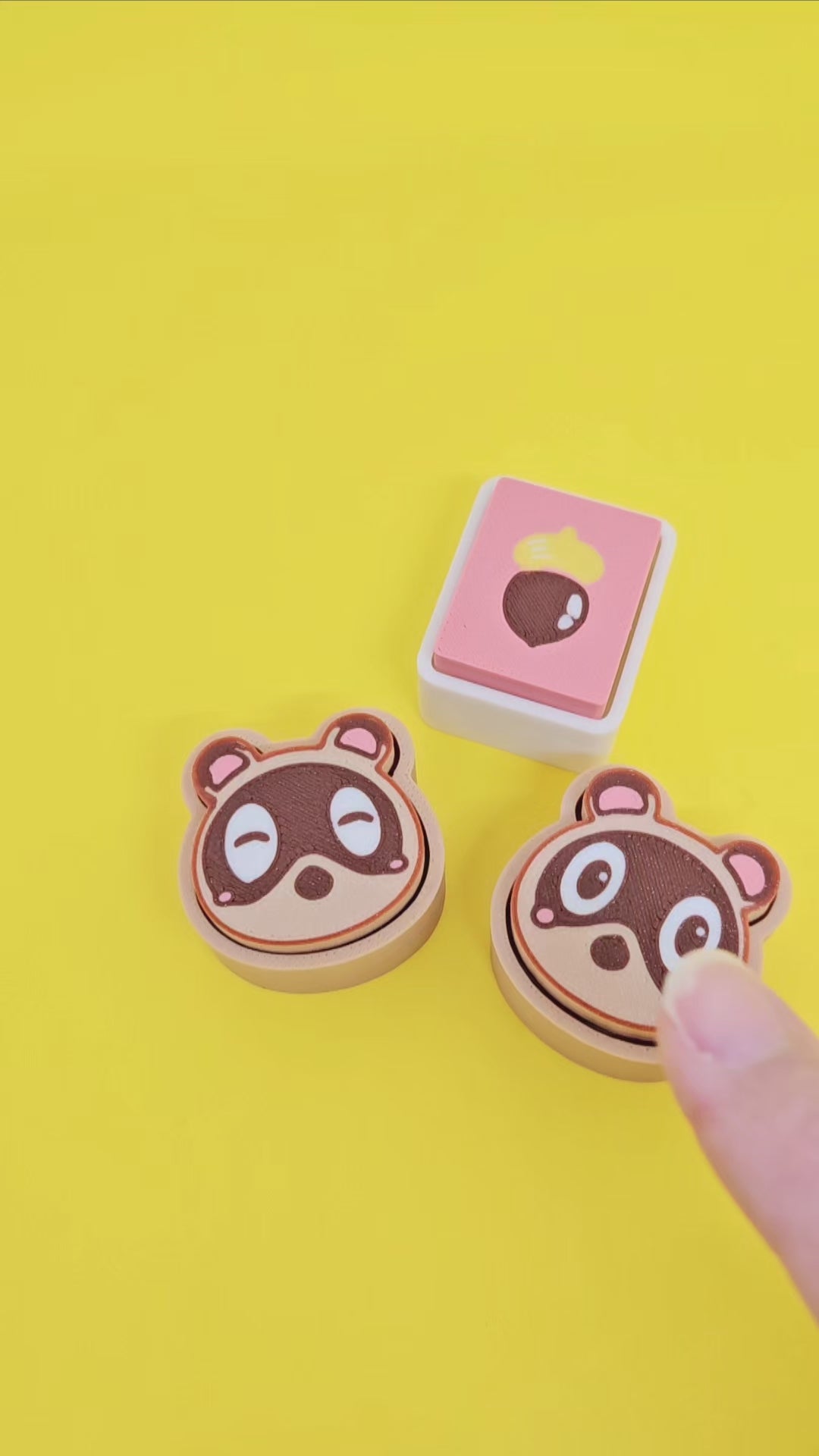 Animal Crossing Clicker Keychain