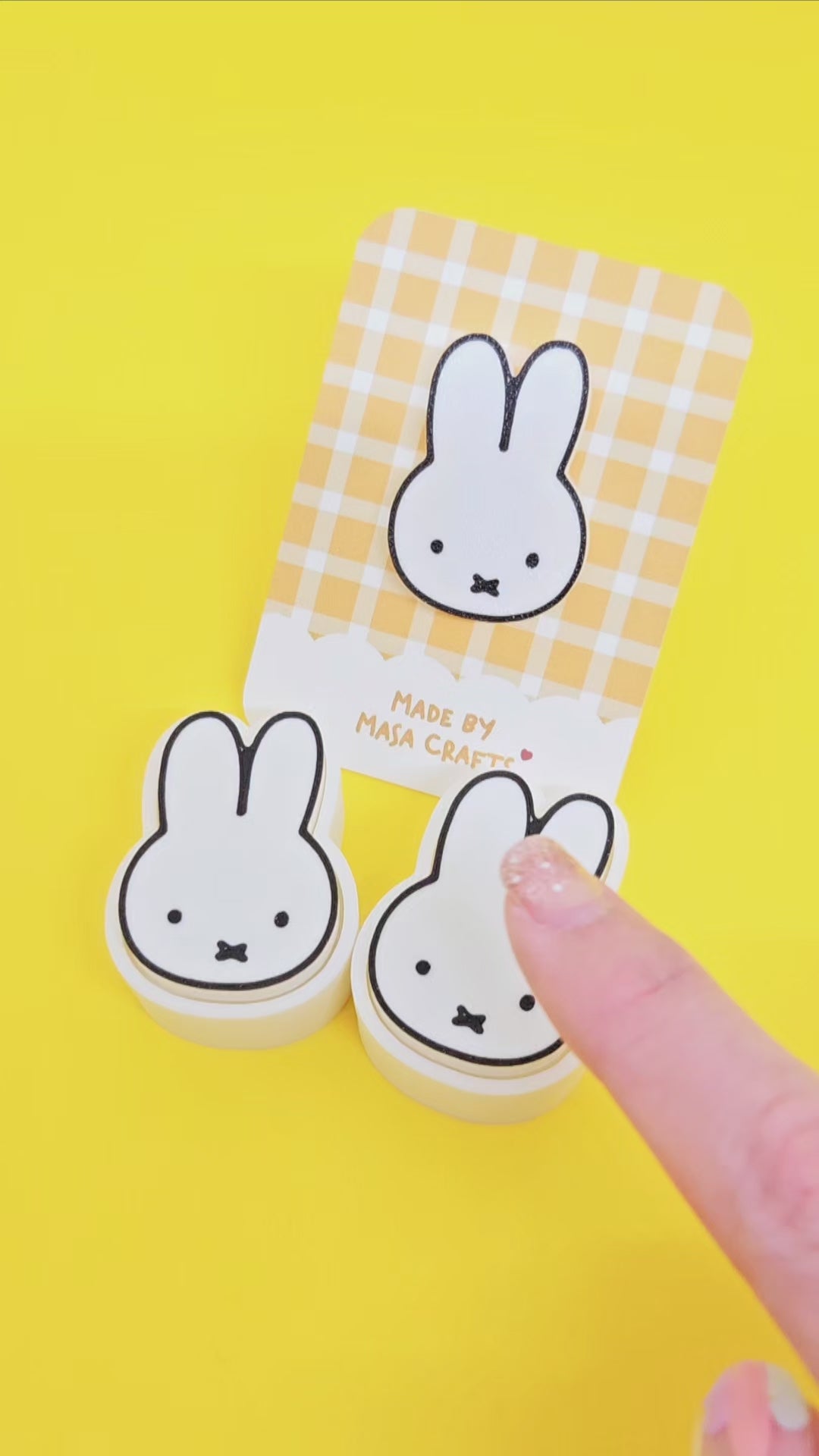Miffy Clicker Keychain