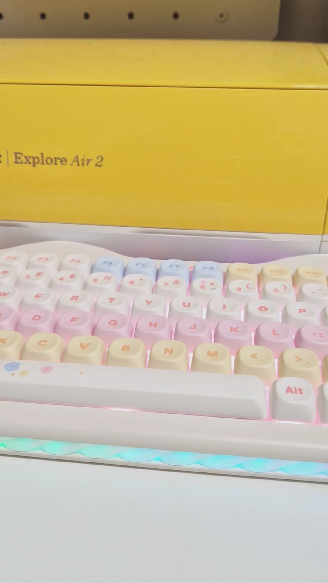 Taiko Clicker Keychain