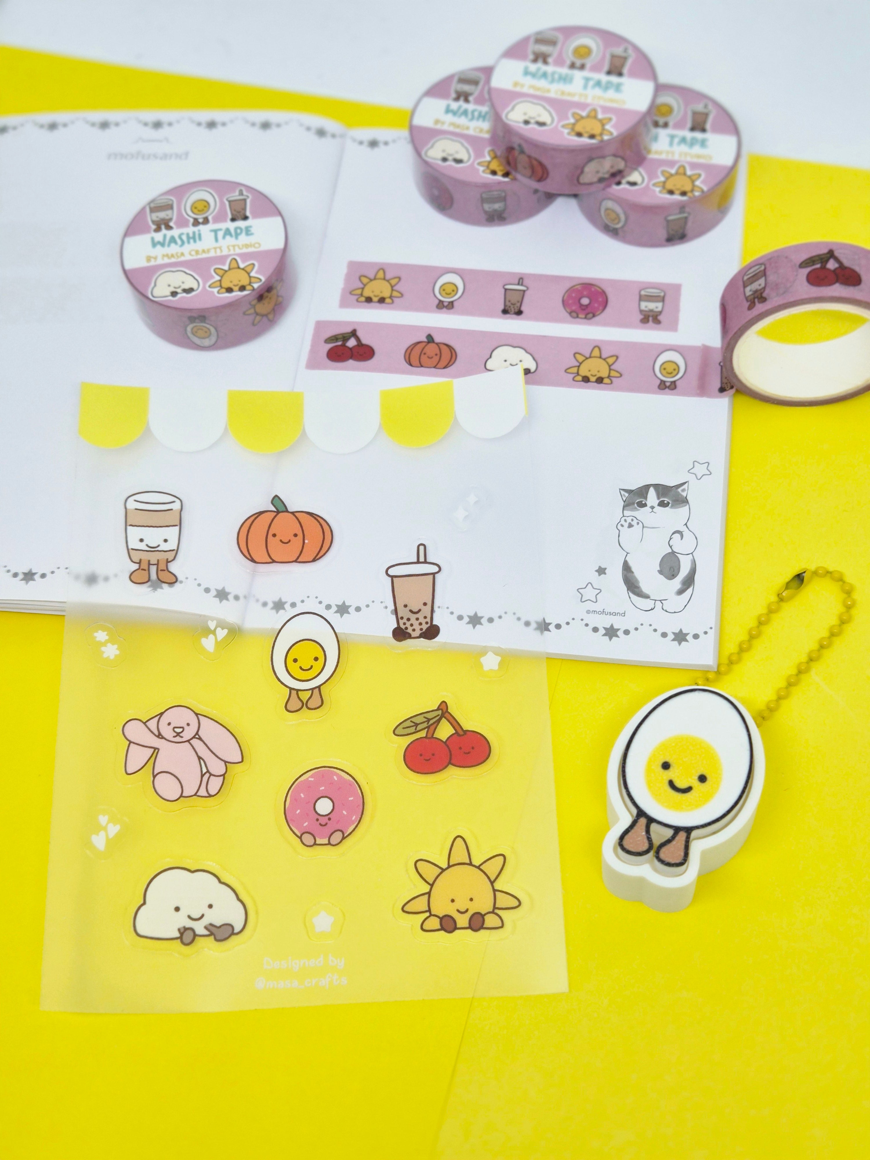 Jellycat Theme Sticker Sheet