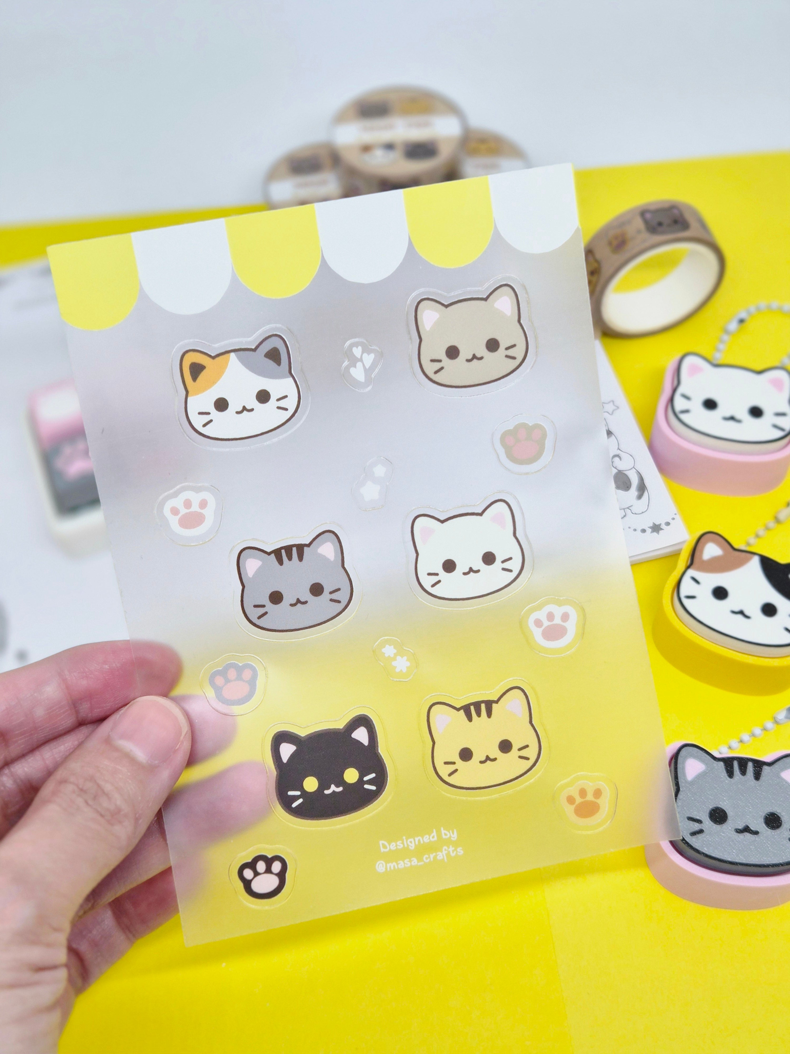 Meow Sticker Sheet