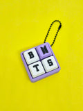 BTS Keycap Clicker Keychain