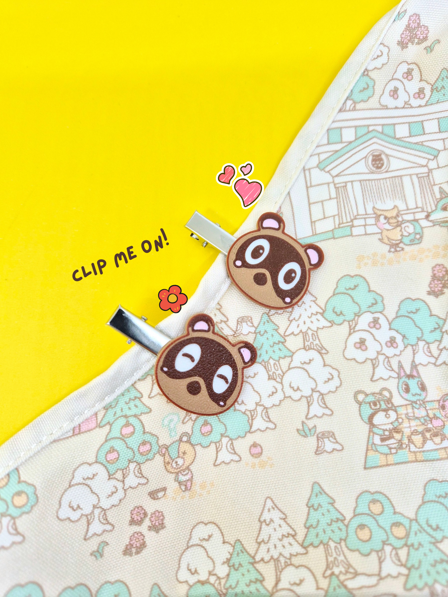 Tommy & Timmy Hair Clip - Masa Crafts Studio
