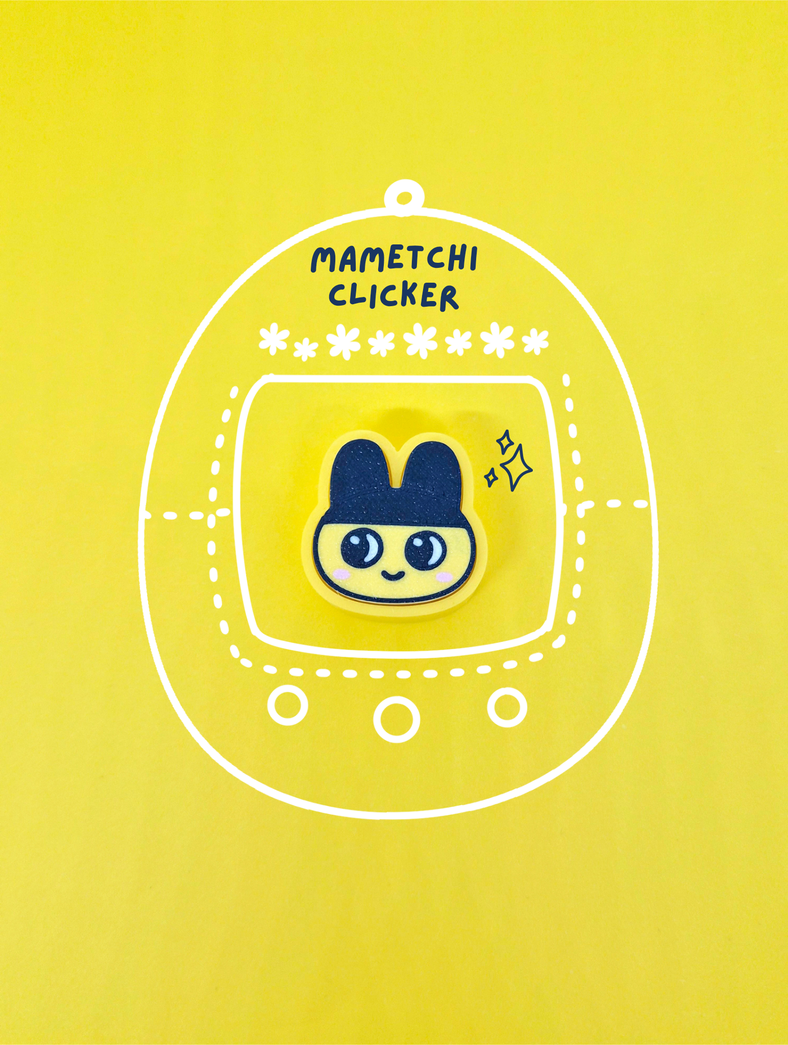 Mametchi Clicker Keychain - Masa Crafts Studio