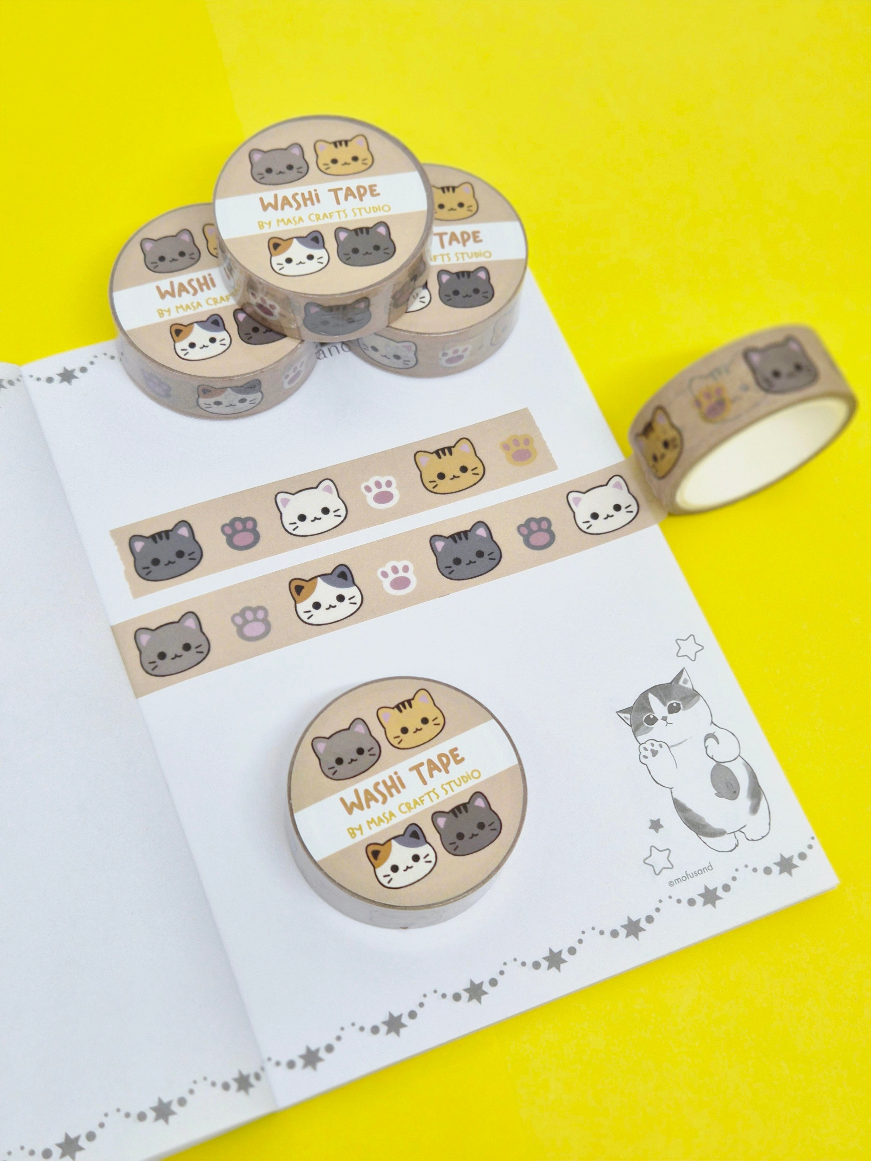 Meow Washi Tape